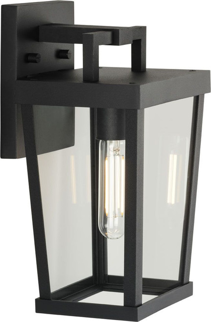 Progress P560372-031 Tryon Modern Black Exterior Wall Lamp