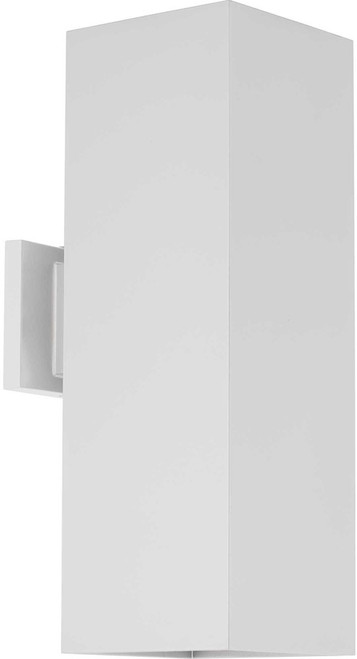 Progress P5644-30-30K LED Squares Modern White LED Outdoor Wall Lighting