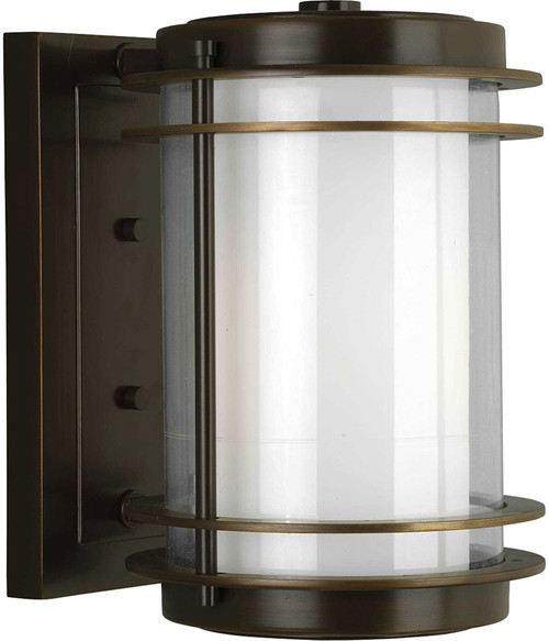 Progress P5896-108 Penfield Contemporary Oil Rubbed Bronze Outdoor Wall Lamp