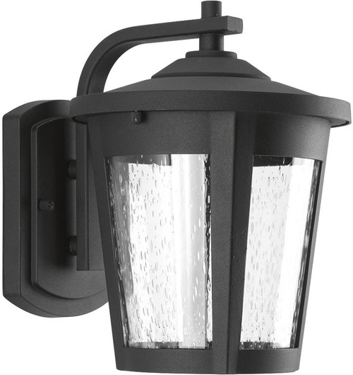 Progress Lighting P6078-3130K9 East Haven Modern Textured Black LED 9" Outdoor Wall Lighting