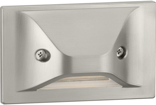 Progress P660005-009-30 Contemporary Brushed Nickel LED Outdoor Step Lighting
