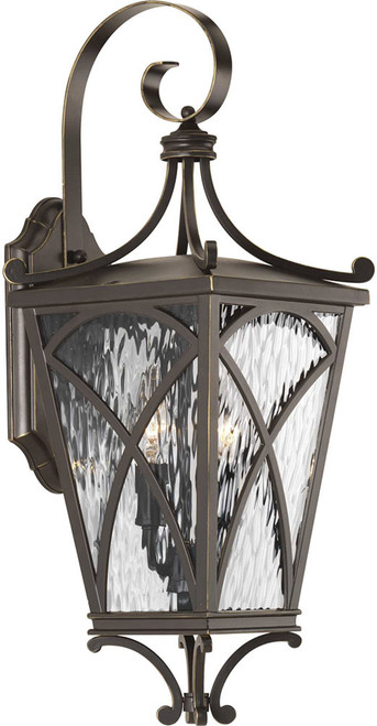 Progress P6638-108 Cadence Traditional Oil Rubbed Bronze Outdoor Wall Sconce Lighting