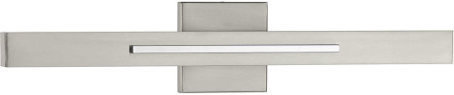 Progress P710052-009-30 Planck LED Contemporary Brushed Nickel LED Wall Light Sconce