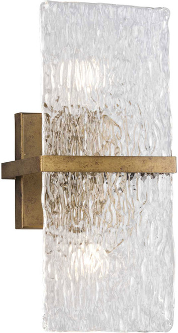 Progress Lighting P710125-204 Chevall Contemporary Gold Ombre Wall Lighting Sconce