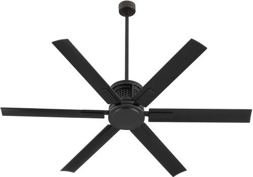 Quorum 10656-59 Zeus Modern Matte Black 65" Ceiling Fan