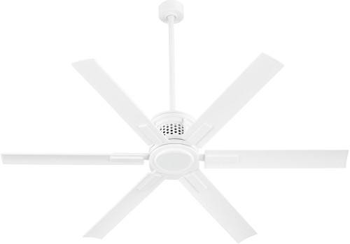 Quorum 10656-8 Zeus Modern Studio White 65" Ceiling Fan