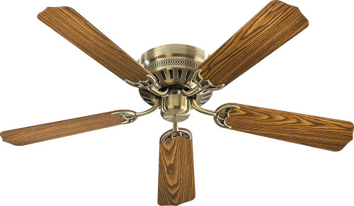 Quorum 11525-4 Custom Hugger Antique Brass 52" Home Ceiling Fan