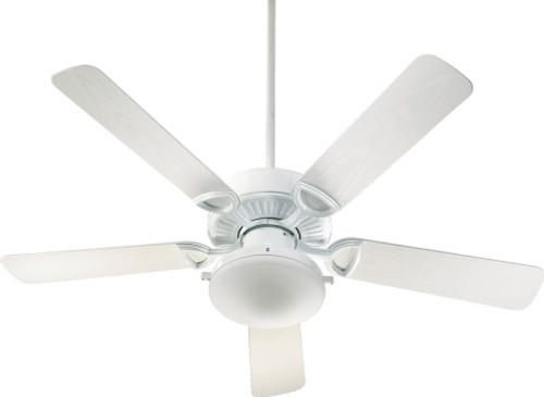 Quorum 143525-906 Estate Patio White LED Outdoor 52" Ceiling Fan
