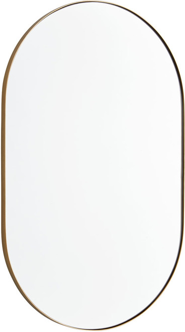 Quorum 15-2032-21 Capsule Mirrors Contemporary Gold Finished Mirror