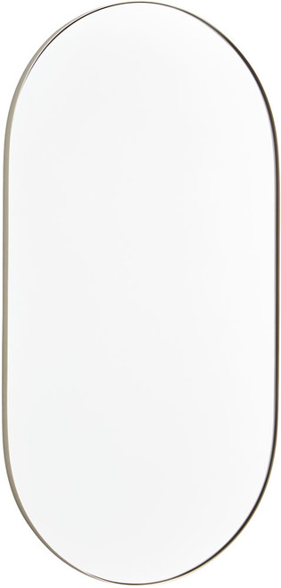Quorum 15-2140-61 Capsule Mirrors Contemporary Silver Finished Wall Mounted Mirror
