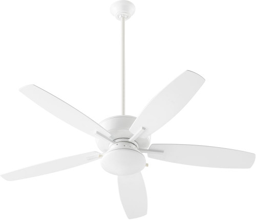 Quorum 17052-108 Breeze Patio Plus Modern Studio White LED 52" Indoor / Outdoor Home Ceiling Fan