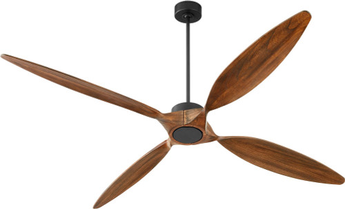 Quorum 28804-59 Papillon Modern Matte Black 80" Home Ceiling Fan