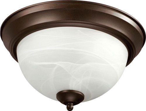 Quorum 3066-15-86 Oiled Bronze 15.5" Ceiling Light Fixture