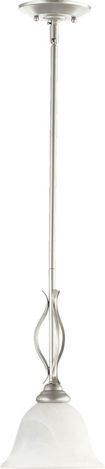 Quorum 3110-64 Spencer Classic Nickel Mini Pendant Light