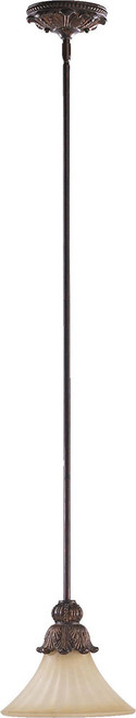 Quorum 3330-88 Madeleine Traditional Corsican Gold Mini Pendant Light Fixture