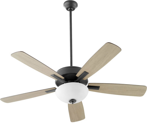 Quorum 4525-259 Ovation Matte Black LED 52" Ceiling Fan