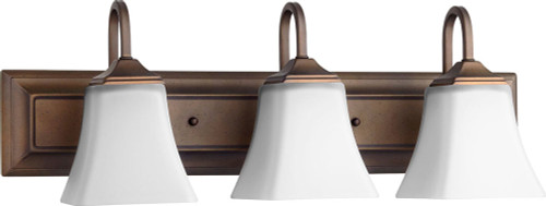Quorum 5104-3-86 Oiled Bronze 3-Light Bathroom Wall Sconce