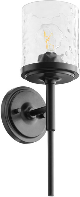 Quorum 517-1-59 Starky Contemporary Matte Black Wall Sconce