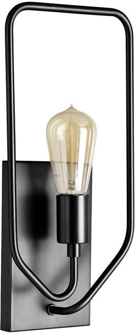 Quorum 550-1-69 Howe Modern Textured Black Wall Lighting Fixture