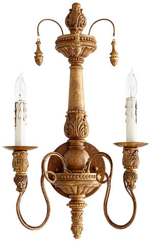 Quorum 5506-2-94 Salento French Umber Wall Sconce