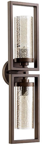 Quorum 553-2-86 Julian Contemporary Oiled Bronze Wall Sconce Lighting
