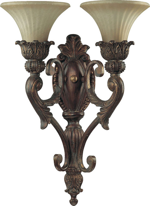 Quorum 5530-2-88 Madeleine Traditional Corsican Gold Wall Sconce