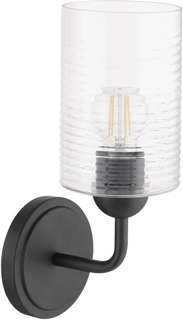 Quorum 598-1-59 Tamara Day Matte Black Wall Lamp