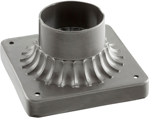 Quorum 7-102-3 Graphite Outdoor Post Mount