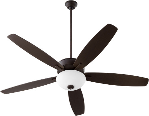 Quorum 70605-86 Breeze Modern Oiled Bronze Home Ceiling Fan