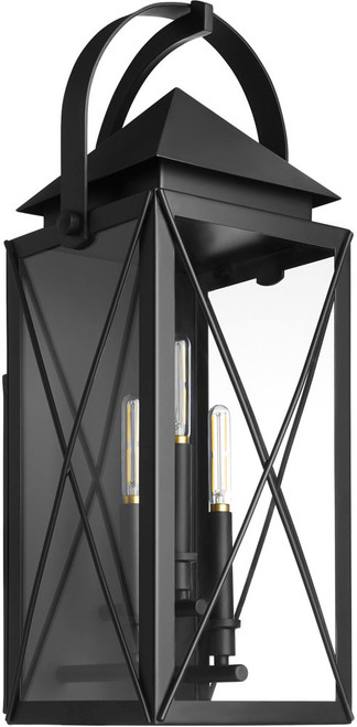 Quorum 73-25-59 Mystic Matte Black Exterior Light Sconce