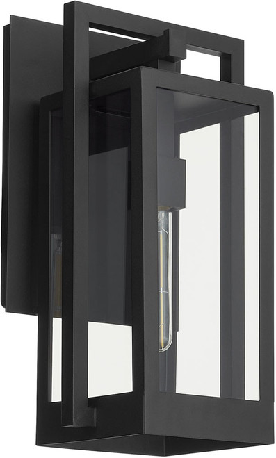 Quorum 736-18-69 Marco Modern Textured Black 18" Wall Lamp