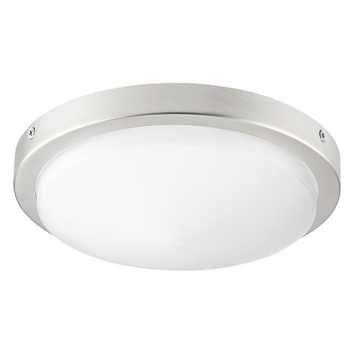 Quorum 8-208-65 Titus Contemporary Satin Nickel LED Fan Light Fixture