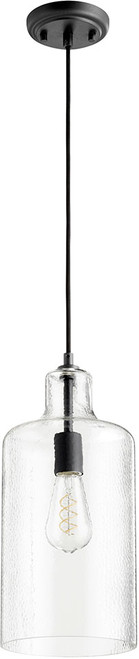 Quorum 8141-69 Contemporary Noir Mini Ceiling Pendant Light