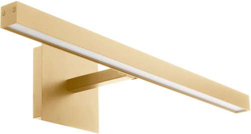 Quorum 940-23-80 Contemporary Aged Brass LED 23" Art Lighting