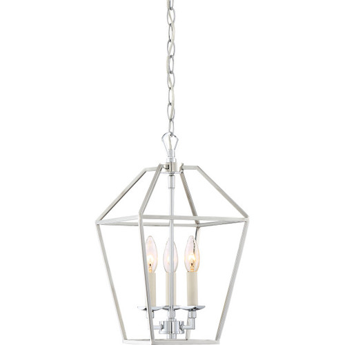 Quoizel AVY5203PK Aviary Modern Polished Nickel 9.5" Foyer Lighting