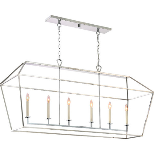 Quoizel AVY654PK Aviary Modern Polished Nickel Island Lighting