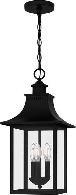 Quoizel CCR1510K Chancellor Mystic Black Mini Pendant Light