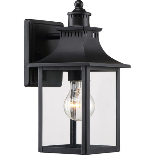 Quoizel CCR8406K Chancellor Mystic Black Exterior 5.5" Sconce Lighting