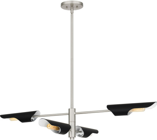 Quoizel LOI444BN Leoni Contemporary Brushed Nickel Island Lighting