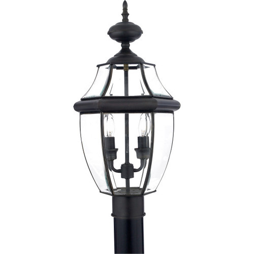 Quoizel NY9042Z Newbury Medici Bronze Outdoor 11" Post Light Fixture