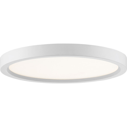 Quoizel OST1711W Outskirt Modern Fresco LED 11" Ceiling Light Fixture