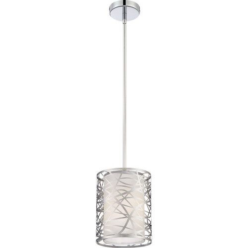 Quoizel PCAE1508C Platinum Collection Abode Modern Polished Chrome Xenon Mini Drop Lighting Fixture
