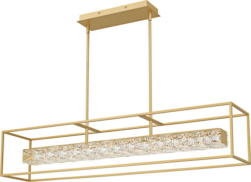 Quoizel PCDZ148SGD Dazzle Soft Gold LED Kitchen Island Lighting
