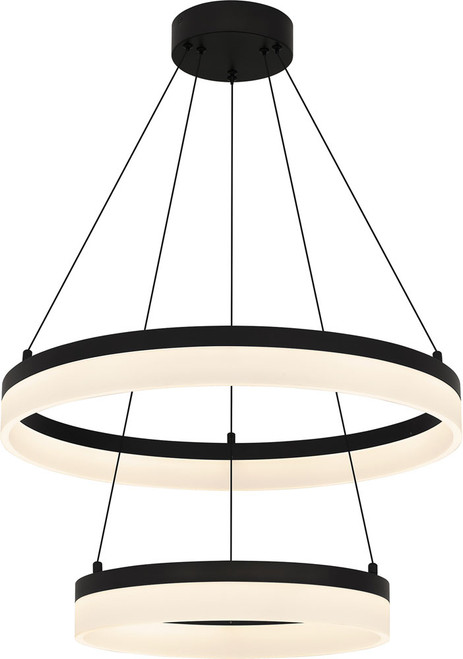 Quoizel PCOH2924OI Cohen Contemporary Oil Rubbed Bronze LED Ceiling Pendant Light