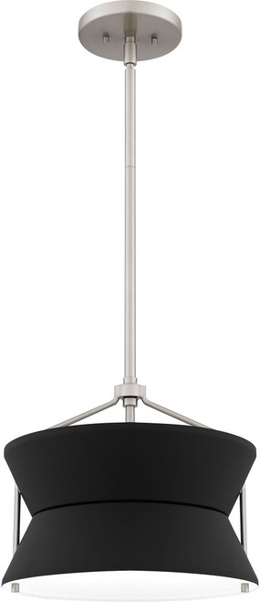Quoizel QP6166BN Quoizel Pendant Contemporary Brushed Nickel Drop Ceiling Lighting