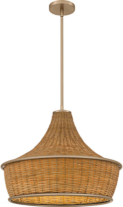 Quoizel QP6770BGD Contemporary Bronze Gold Drop Lighting