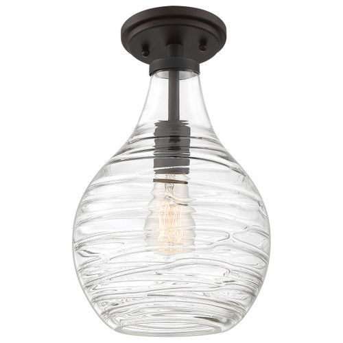 Quoizel QSF4019OZ Genie Modern Old Bronze Ceiling Lighting Fixture