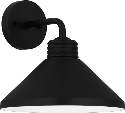 Quoizel REN8411MBK Rencher Modern Matte Black 10.5" Outdoor Lamp Sconce