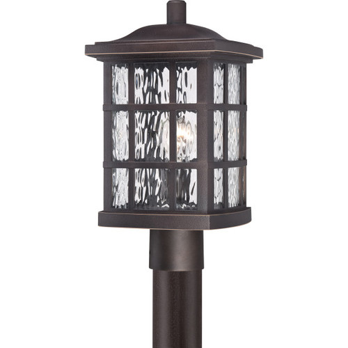 Quoizel SNN9009PN Stonington Traditional Palladian Bronze Finish 9.5" Wide Outdoor Post Light Fixture