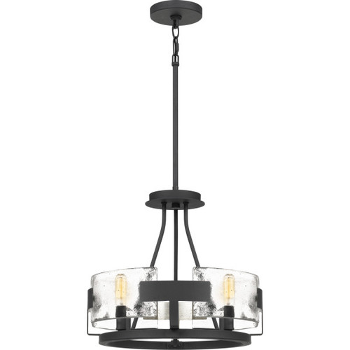 Quoizel STM1716BA Stratum Modern Royal Ebony 16" Pendant Hanging Light